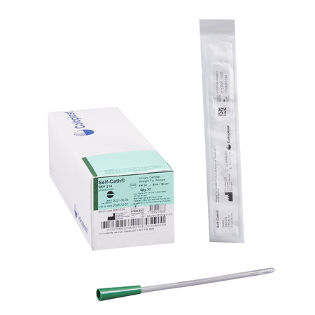 Coloplast 214 Self-Cath Female Urethral Catheter, 14 Fr, Straight Tip