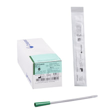 Self-Cath® Female Urethral Catheter, 14 Fr, Straight Tip
