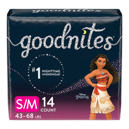 Kimberly-Clark 41314 GoodNites Absorbent Underwear, Small / Medium
