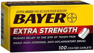 Bayer 31284355507 Extra Strength Aspirin Pain Relief