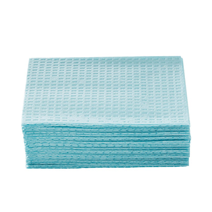 McKesson Premium Nonsterile Blue Procedure Towel, 13 x 18 Inch