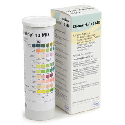 Chemstrip® 10 MD Urinalysis Reagent, General Chemistry tests