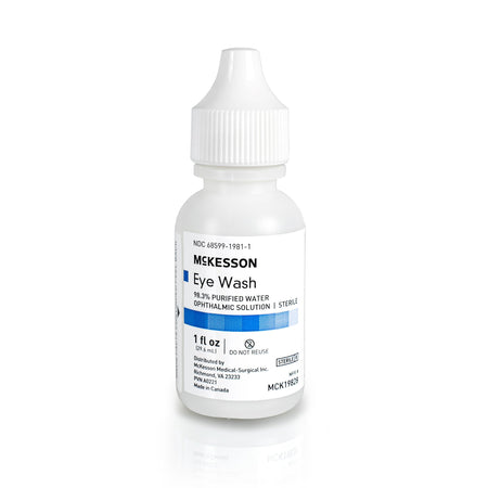McKesson MCK19828 Eye Wash Solution, 1-ounce Squeeze Bottle