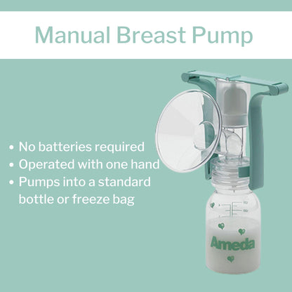 Ameda Manual Breast Pump Kit