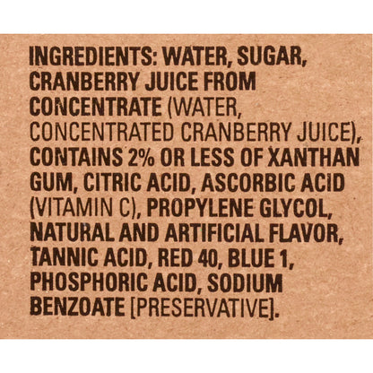 Thick & Easy® Nectar Consistency Cranberry Juice Cocktail Thickened Beverage