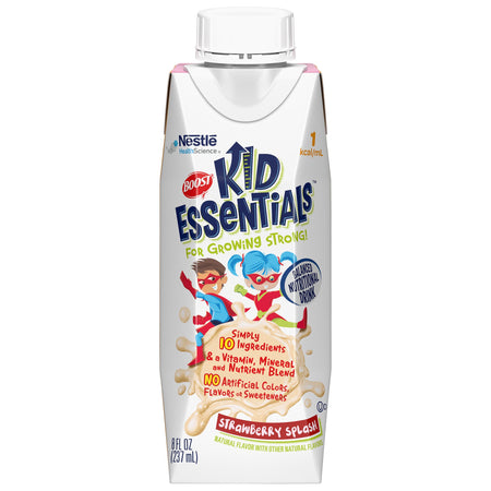 Boost® Kid Essentials™ Balanced Nutritional Drink, Strawberry, 8-ounce carton