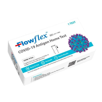 Respiratory Test Kit FlowFlex™ COVID-19 Antigen OTC 300 Tests per Case / 1 Test per Box CLIA Waived
