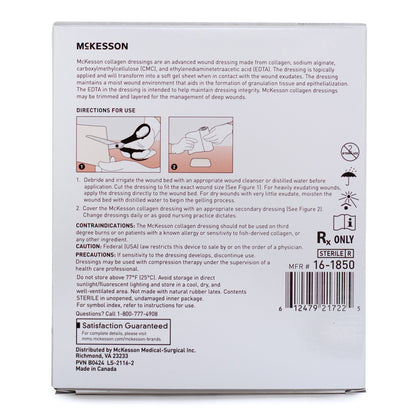 McKesson Collagen Dressing, 2 x 2 Inch