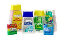 Tums®  Extra Strength 750 Antacid Chewable Tablets Assorted Fruit