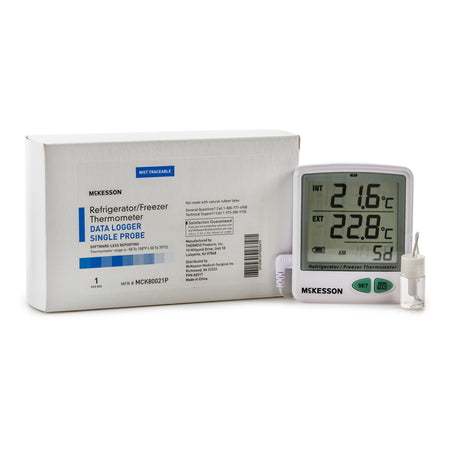 McKesson MCK80021P Datalogging Refrigerator/Freezer Thermometer, -58° to +158° F
