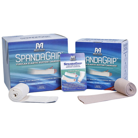 Medi-Tech SAG13114 SpandaGrip Elastic Tubular Support Bandage, 3-1/2 Inch x 11 Yard