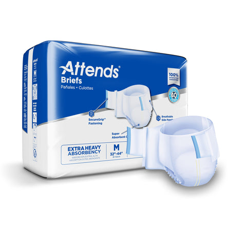 Attends DDP20 Extra Heavy Absorbency Briefs, Medium