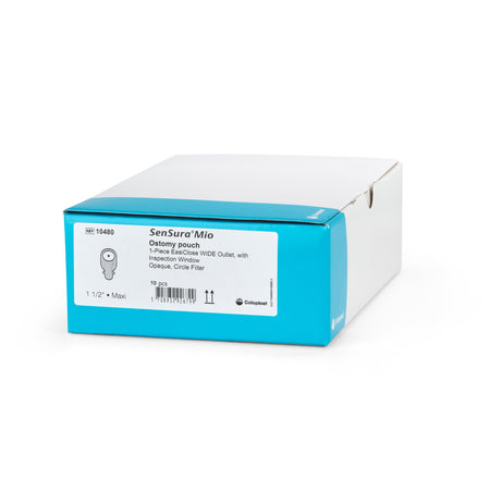 Coloplast 10480 SenSura Mio 1-Piece Opaque Ostomy Pouch, 38mm Stoma