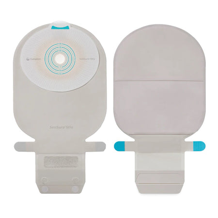 Coloplast 10476 SenSura Mio Flat 1-Piece Opaque Ostomy Pouch, 35 mm Stoma