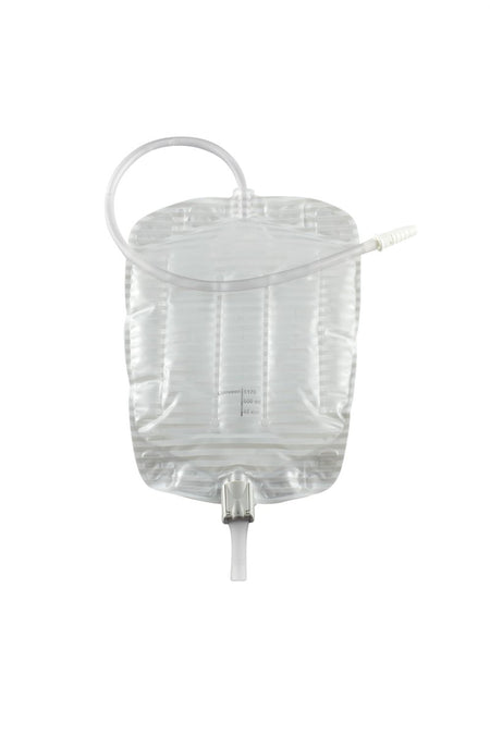 Coloplast 21053 Conveen Security+ Urinary Leg Bag, 1000 mL, Lever