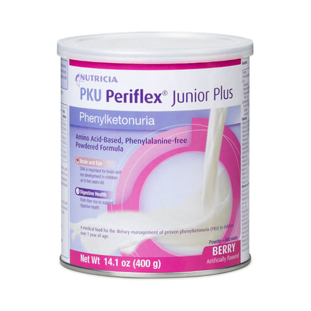 Nutricia North America 89474 PKU Periflex Amino Acid-Based, Phenylalanine-Free Powdered Formula Berry Flavor