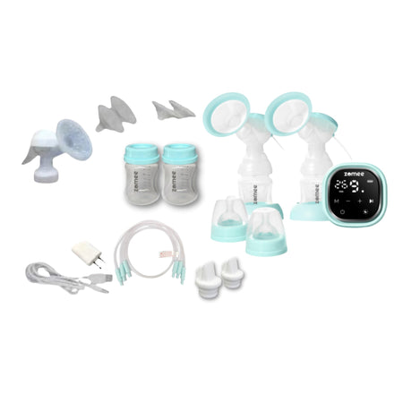 Zev Supplies Corp 1183316 Zomee Double Electric Breast Pump Kit