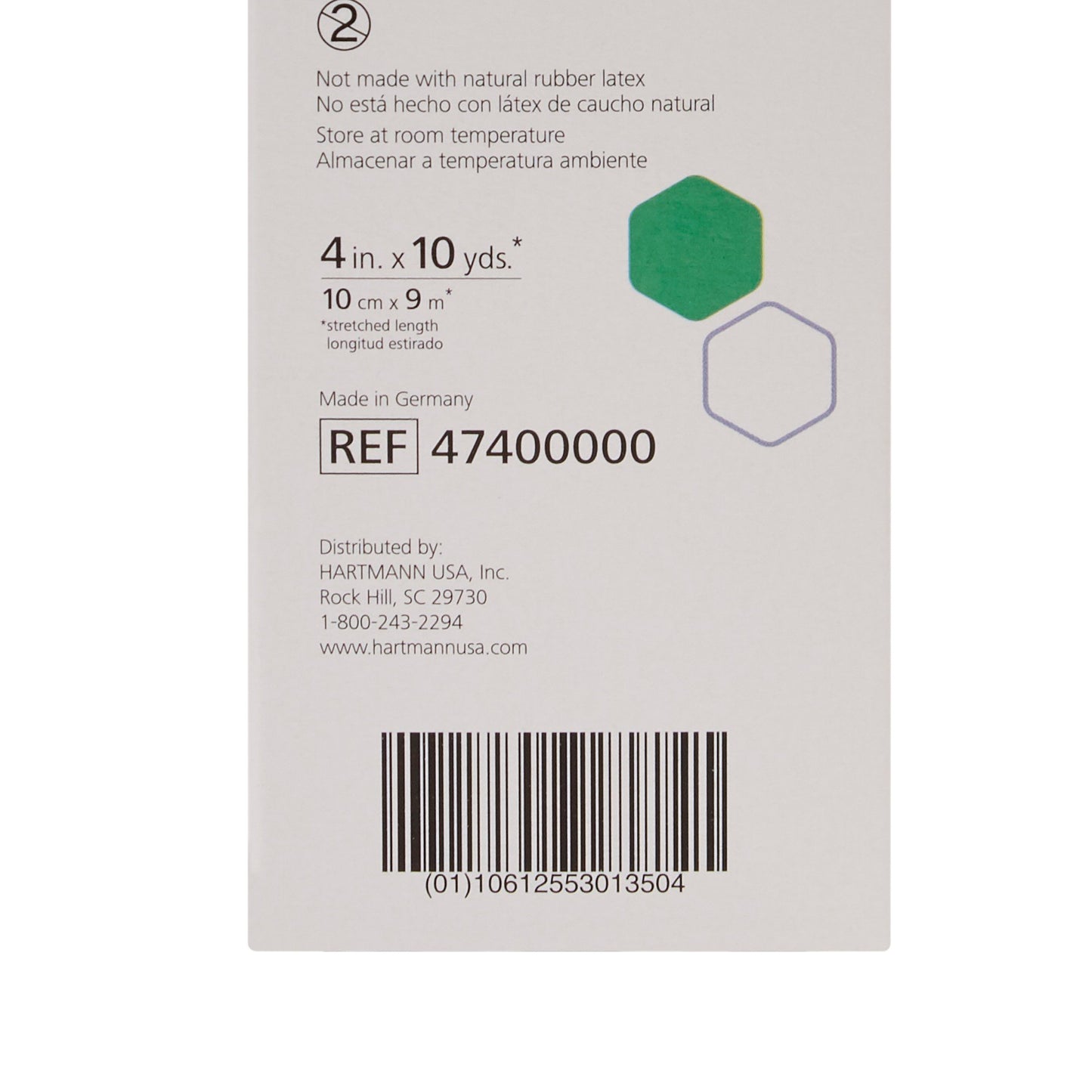 Econo-Paste® Unna Boot, 4 Inch x 10 Yard