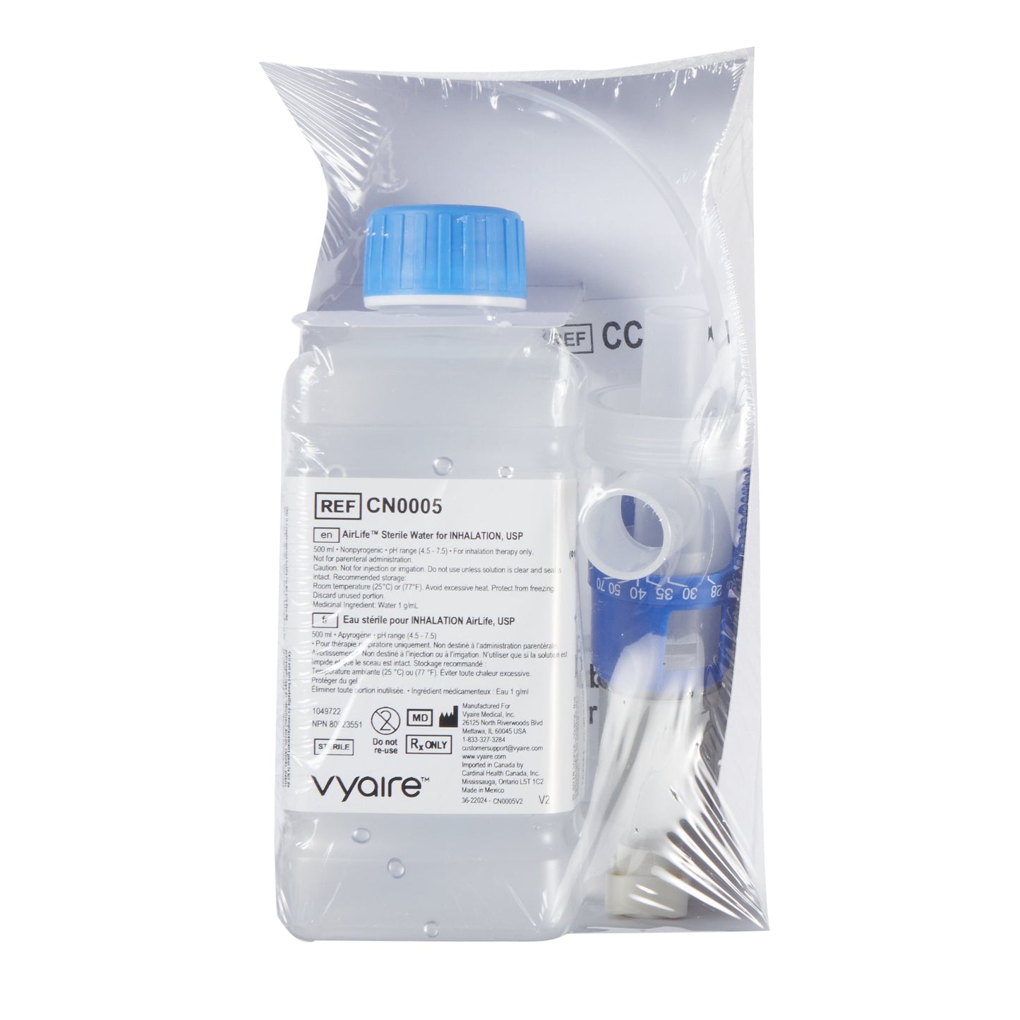 AirLife® Prefilled Nebulizer Kit, 500 mL