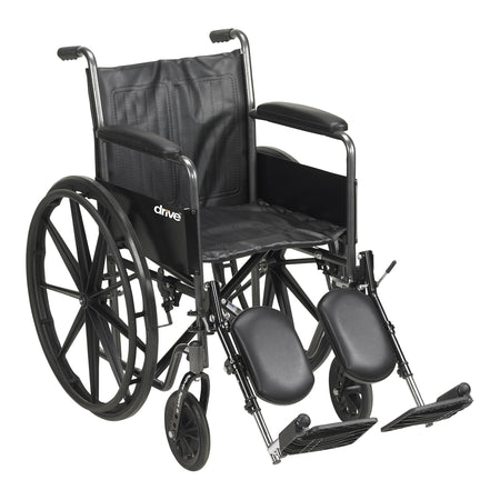 McKesson Wheelchair, 18 Inch Seat Width