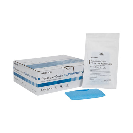 McKesson 16-1401 Telescopically Folded Transducer Cover, 5.5 x 24 Inch