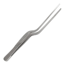 Ear Forceps Econo Sterile™ 5-1/2 Inch Length Floor / Office Grade Pakistani Stainless Steel Sterile NonLocking Thumb Handle Straight Blunt Tips