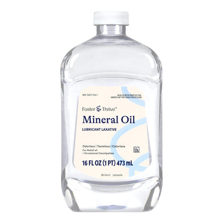 McKesson 70677111001 Foster & Thrive Mineral Oil Laxative, 16-ounce Bottle
