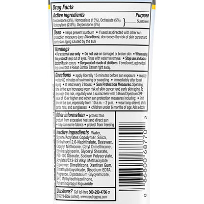 Neutrogena® Ultra Sheer Sunblock Tube