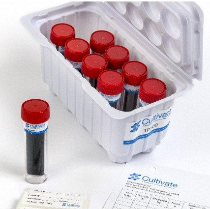 Medtec Medical Inc TD100 Growth Media Cultivate Contact Tryptic Soy Agar (TSA) Paddle Format