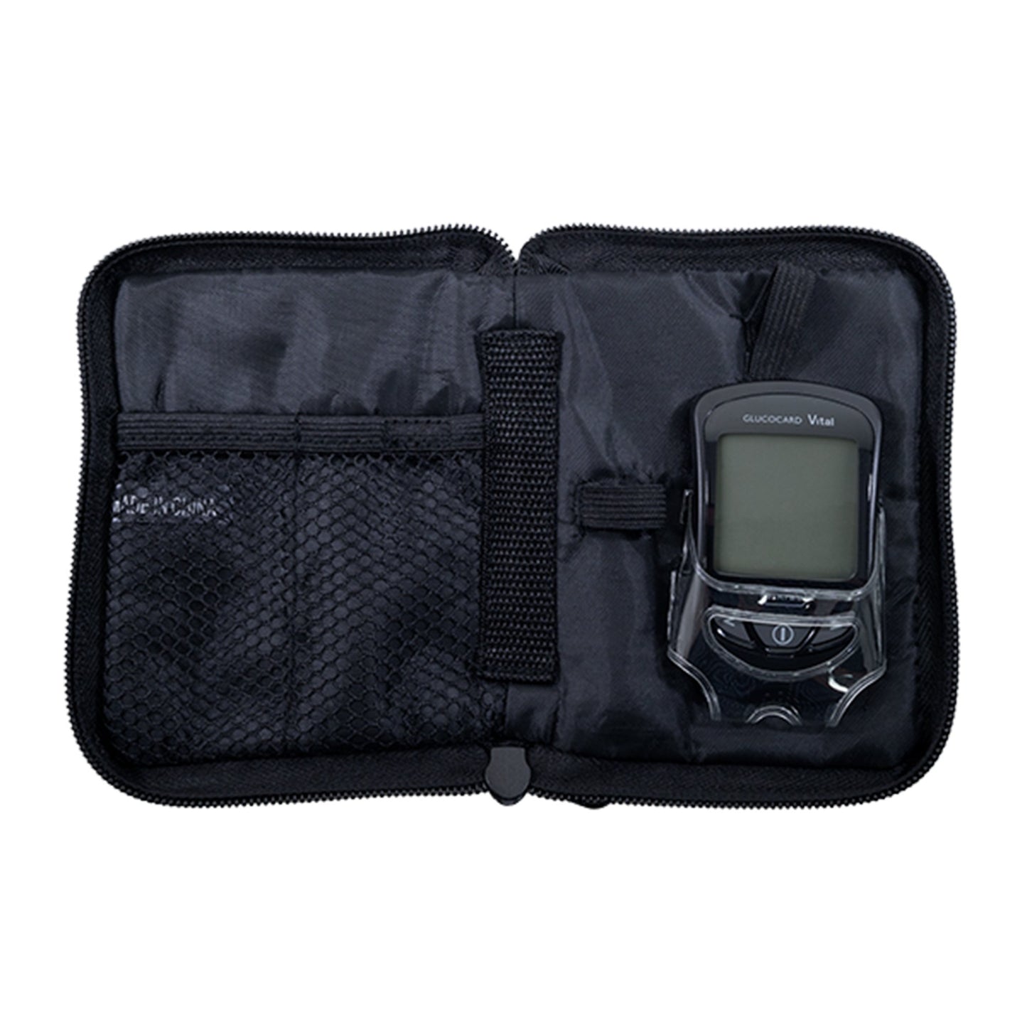 Diabetic Carry Case Assure® Prism Zip Up Black For use wth Blood Glucose Monitor
