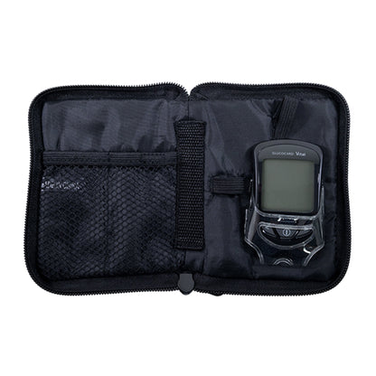 Diabetic Carry Case Assure® Prism Zip Up Black For use wth Blood Glucose Monitor