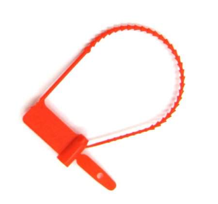 Healthmark Industries 6323 Tamper Evident Seal Cynch-Loks Numbered Red Plastic 6 Inch