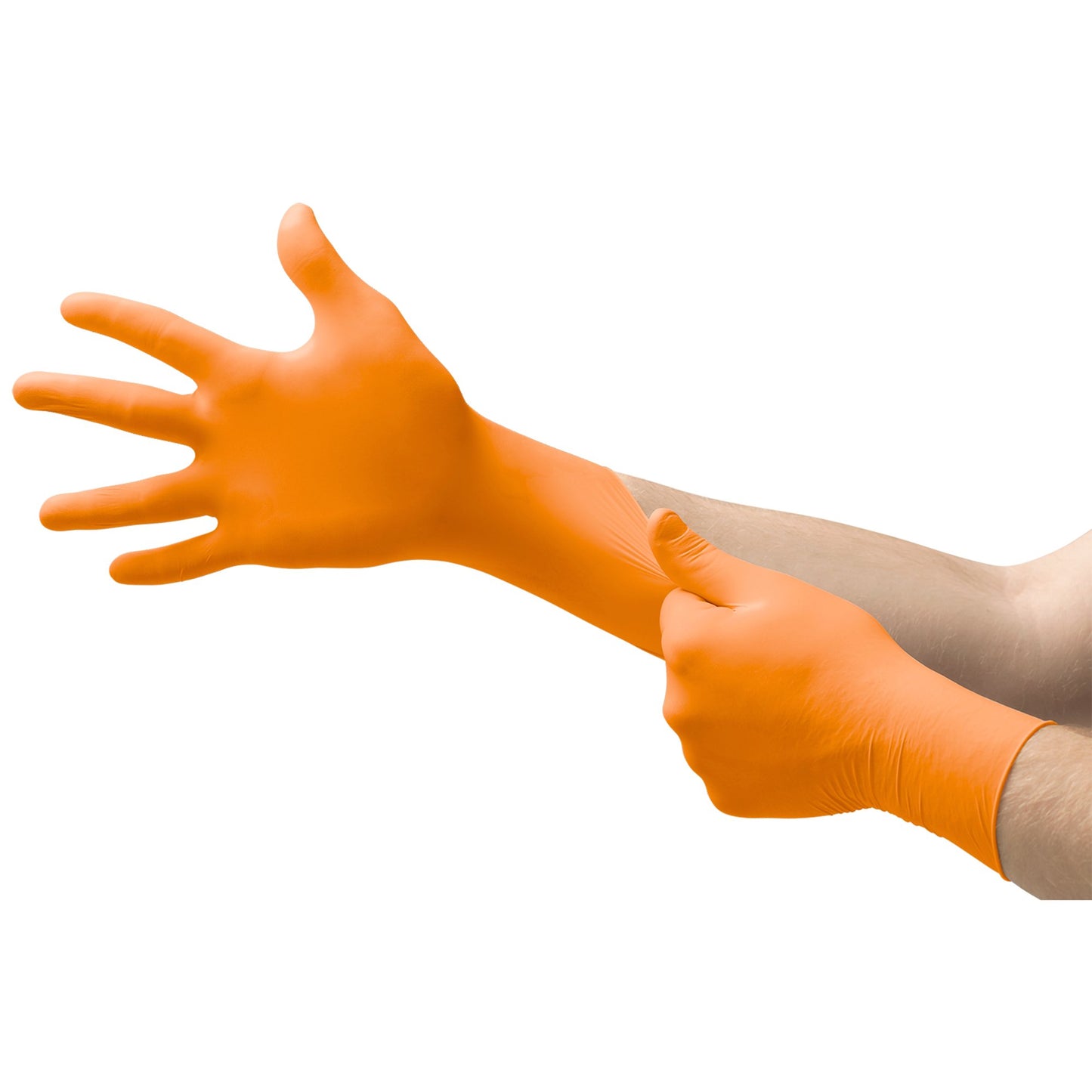 Microflex® Blaze® Nitrile Exam Glove, Extra Large, Orange