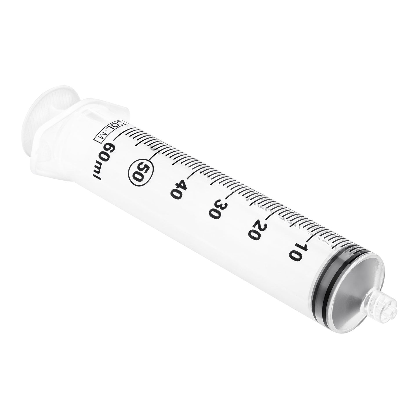 General Purpose Syringe Sol-M™ 60 mL Luer Lock Tip Without Safety
