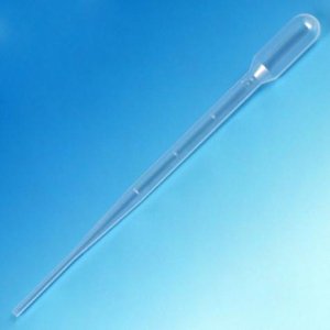 Globe Scientific 137040 Graduated Transfer Pipette, 5 mL, 1.8 mL Draw Volume