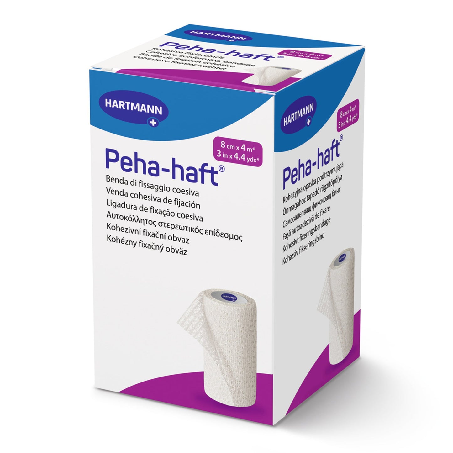 Peha-haft® Self-adherent Closure Absorbent Cohesive Bandage, 3 Inch x 4-1/2 Yard