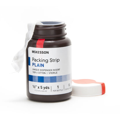 McKesson Packing Strip, ½ Inch x 5 Yard