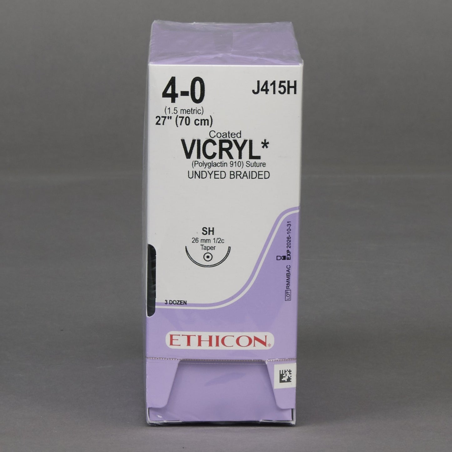 Coated Vicryl™ Suture with Needle