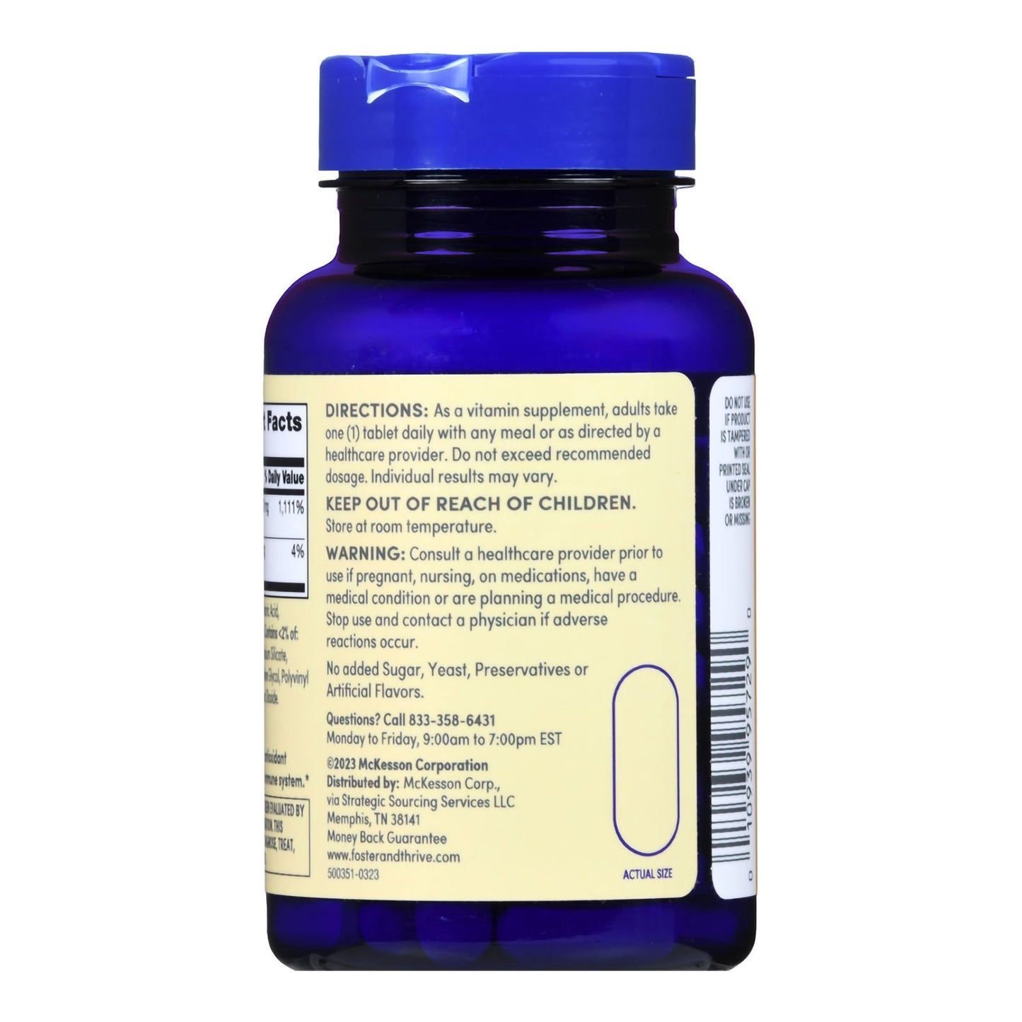 Foster & Thrive™ Vitamin C 1000 mg Tablets