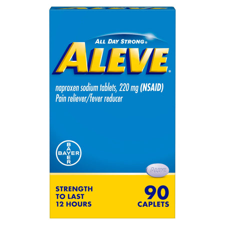 Bayer 280600010 Aleve Naproxen Sodium Caplets