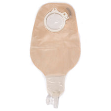Assura® 2-Piece High Output Transparent Ostomy Pouch, Blue Match