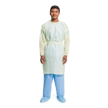 O&M Halyard Inc 13962 Halyard Basics* Tri-Layer AAMI2 Protective Procedure Gown