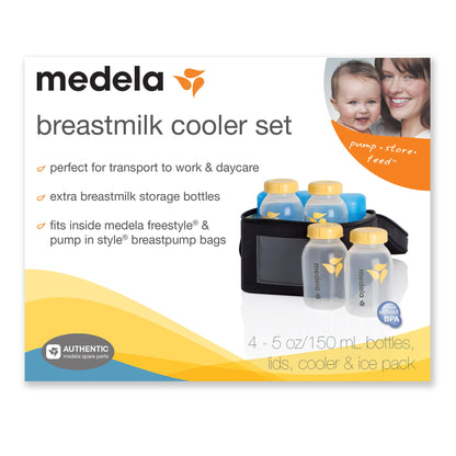 Medela Breast Milk Cooler Set for Freestyle® and Pump In Style® Breast Pump Bags