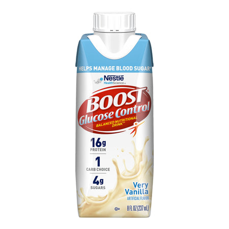 Nestle Healthcare Nutrition 43900661100 Boost Glucose Control Vanilla Balanced Nutritional Drink