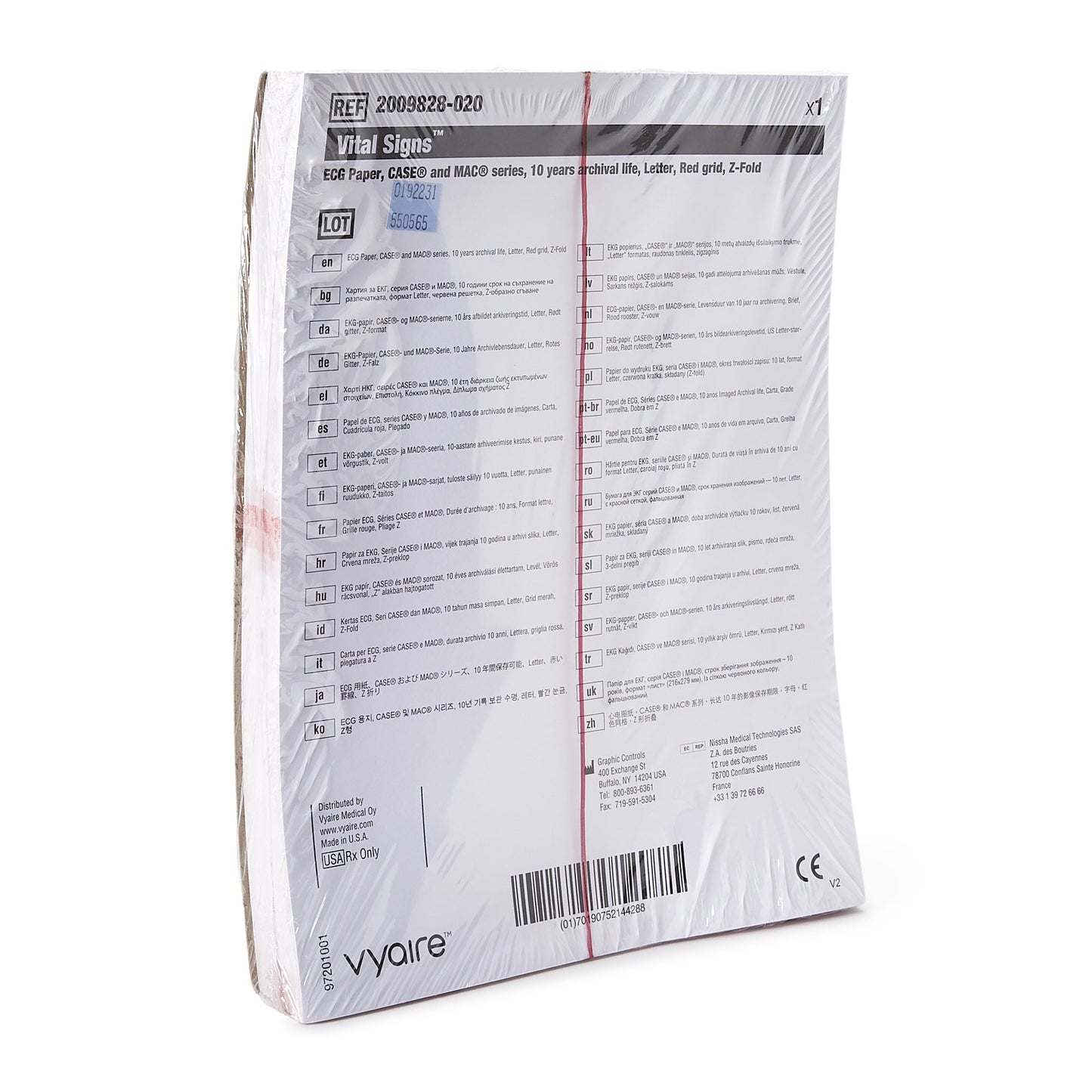 Vital Signs® ECG / EEG Recording Paper