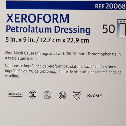Xeroform Petrolatum Impregnated Dressing, 5 x 9 Inch