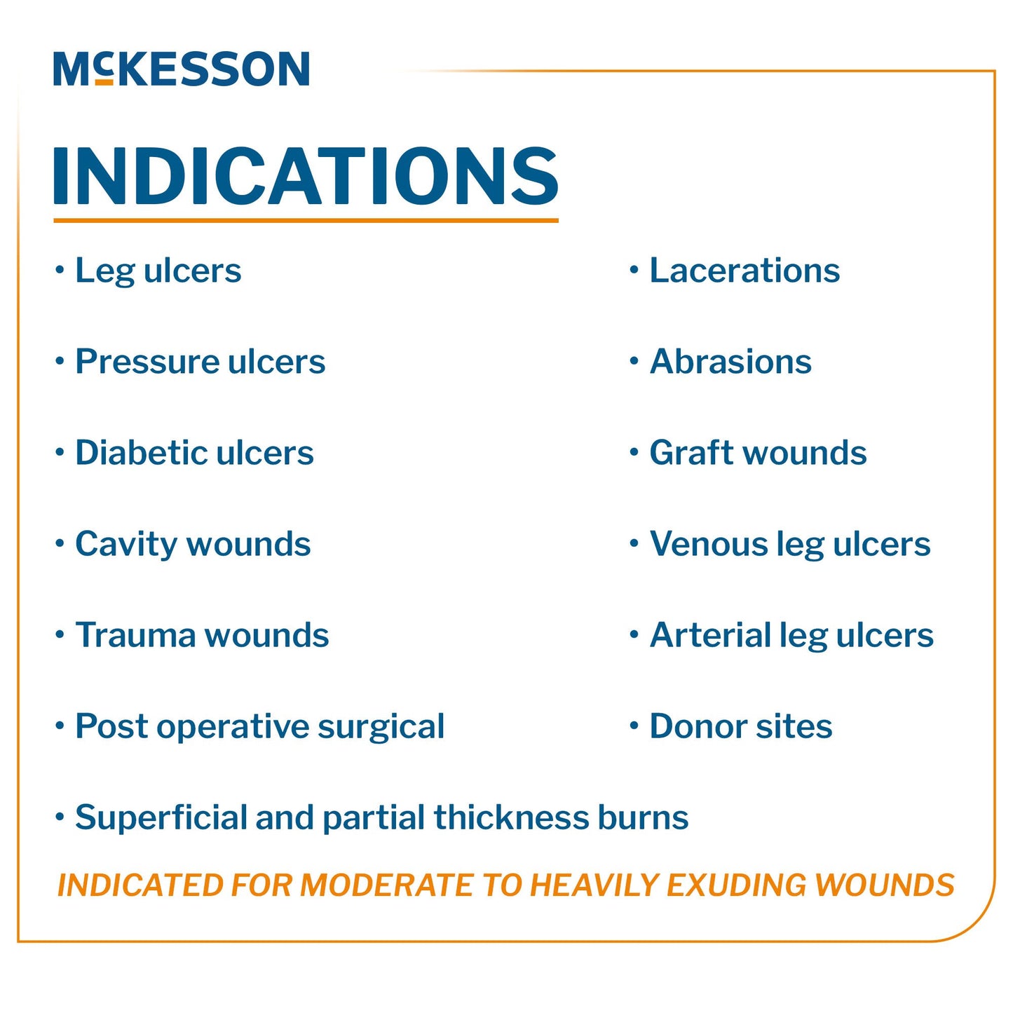 McKesson Alginate Dressing, 2 x 2 Inch