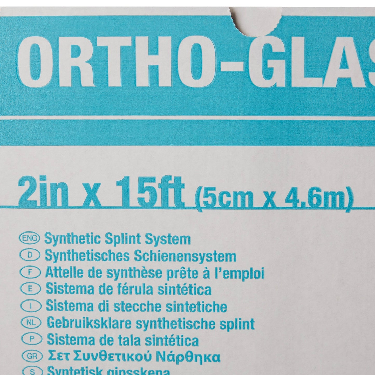 Ortho-Glass® Splint Roll, White, 2 Inch x 5 Yard