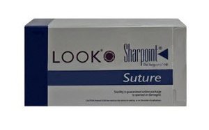 Surgical Specialties 385B PolySyn Absorbable Suture with Needle, Reverse Cutting Braided