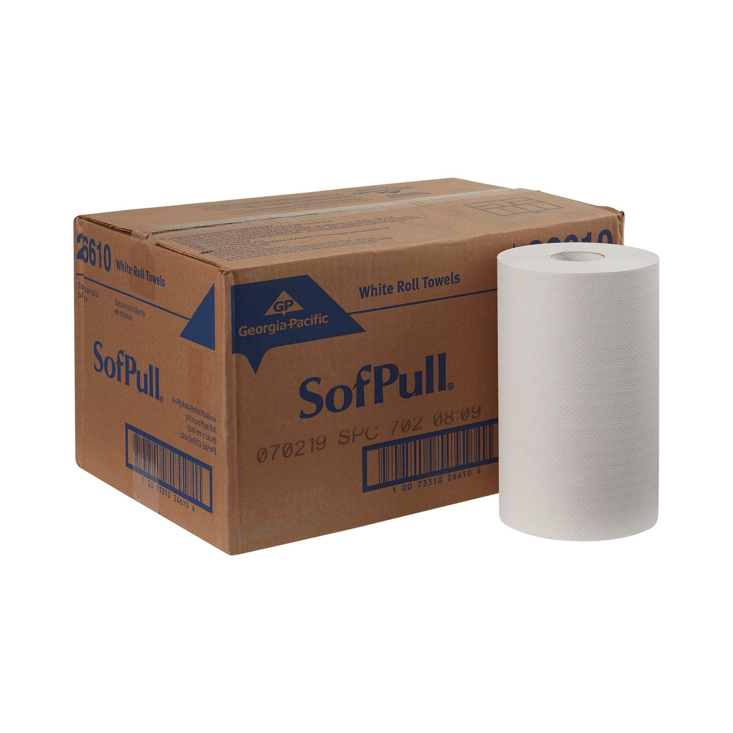 SofPull® Paper Towel, 9 Inch x 400 Foot, 6 Rolls per Case